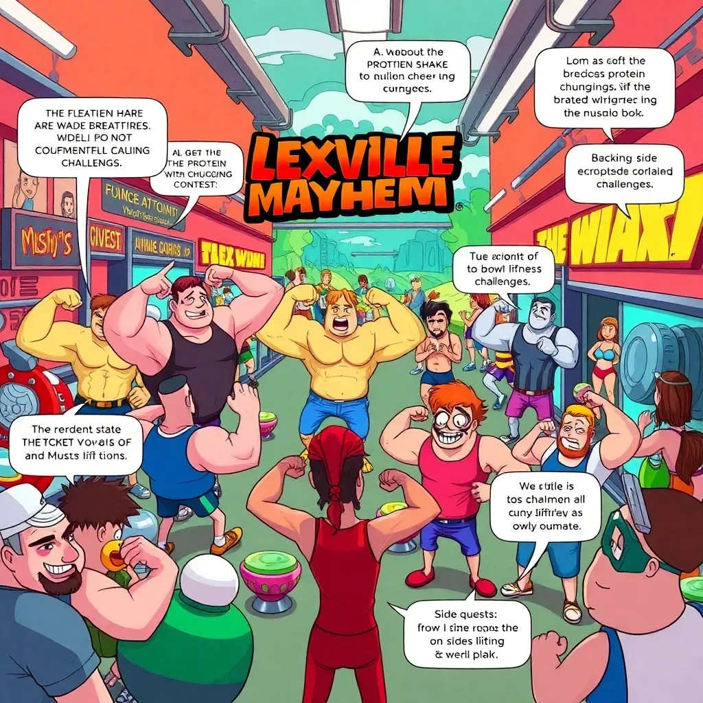 Muscle Mayhem: The Legendary Gains