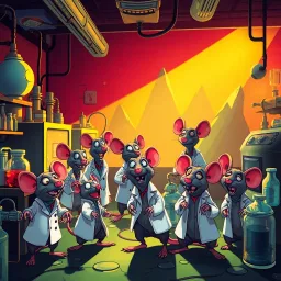 Lab Rats: Who's the Real Experiment? - Text-based game