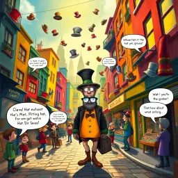 Whose Hat Is It Anyway? - Text-based game