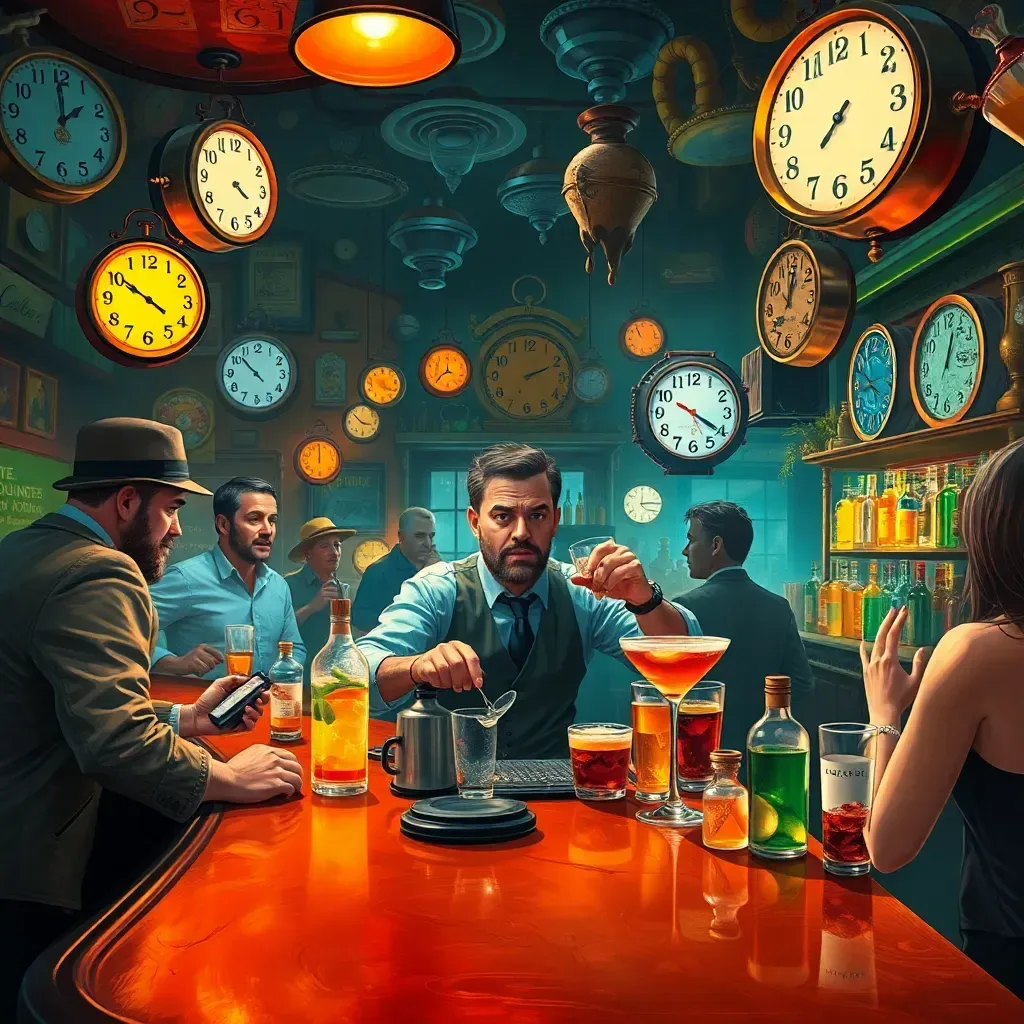 Chronococktail: Whose Time is it Anyway?