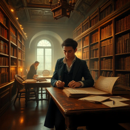Mozart's Manuscript Madness - Text-based game
