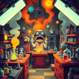 Whose Lab Is It Anyway? - Text-based game