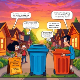 Whose Bin Is It Anyway? - Text-based game