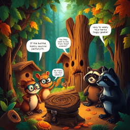 Lumberjack Lamentations - Text-based game