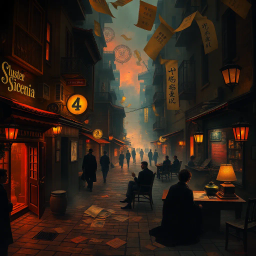 Chronicles of the Caliginous Correspondence - Text-based game