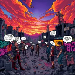Improvocalypse: The Final Stand - Text-based game