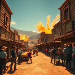 Western Comedy Drama text games