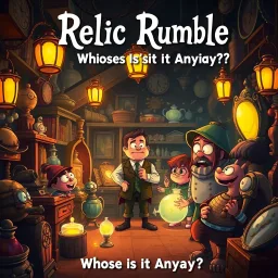 Relic Rumble: Whose Is It Anyway? - Text-based game