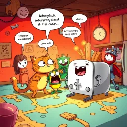 Whose Chaos is It Anyway? - Text-based game