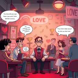 Whose Love Is It Anyway? - Text-based game