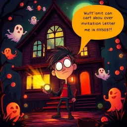 Whose Haunt Is This? - Text-based game