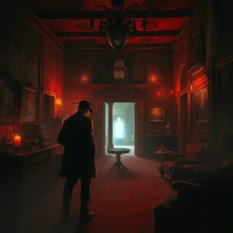 Whose Haunt Is This? - Text-based game