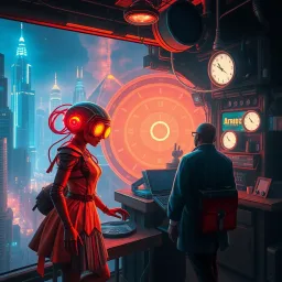 ChronoCore: Whose Time Is It Anyway? - Text-based game