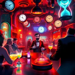 ChronoCocktail: Whose Time Is It Anyway? - Text-based game