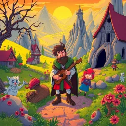 MetaQuest: Whose Adventure Is It Anyway? - Text-based game