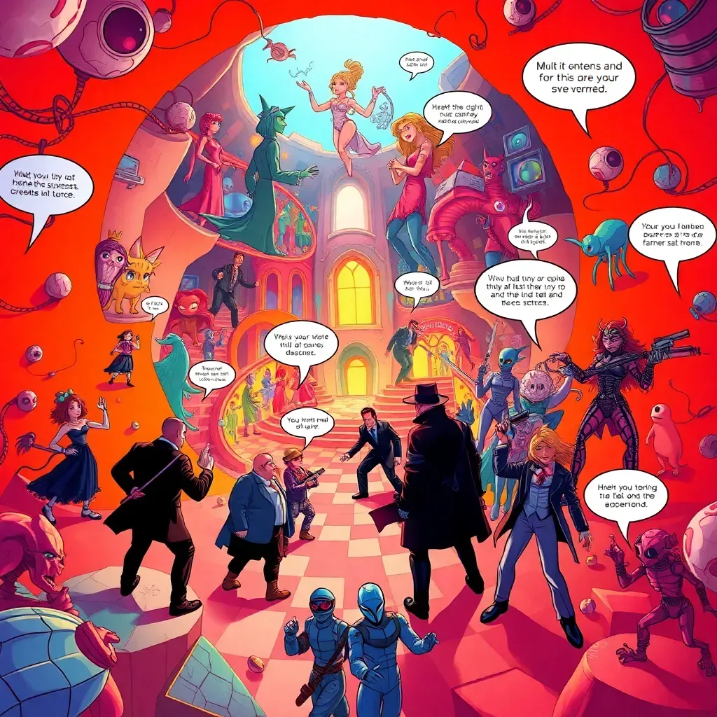 Narrative Nexus: Whose Adventure is it Anyway?
