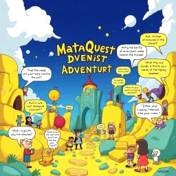 MetaQuest: Whose Adventure is It Anyway? - Text-based game