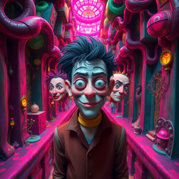 Mirror Mayhem - Text-based game