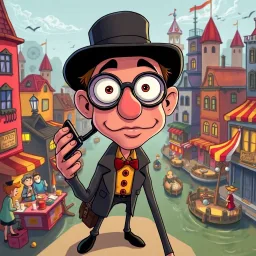 Whose Face is This, Anyway? - Text-based game