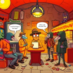 Whose Face Is This, Anyway? - Text-based game