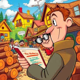Whose Logs Are These, Anyway? - Text-based game