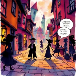 Whose Shadow Is It Anyway? - Text-based game