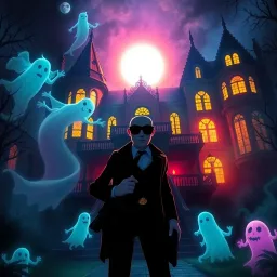 Whose Haunt is This? - Text-based game