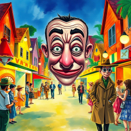 Comedy/Whodunnit text games