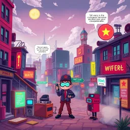 Who Are You Calling Hello? - Text-based game