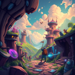 MetaQuest: Who's Adventure is it Anyway? - Text-based game
