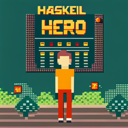 Haskell Hero - Text-based game