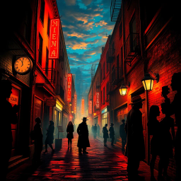 Whose Shadow is it Anyway? - Text-based game