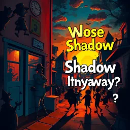 Whose Shadow Is It Anyway? - Text-based game
