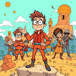 MetaQuest: Whose Adventure Is It Anyway? - Text-based game