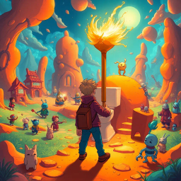 MetaQuest: Whose Adventure Is It Anyway? - Text-based game