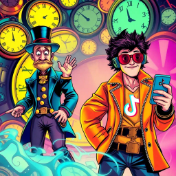 Chrono-Crack: Whose Time Is It Anyway? - Text-based game