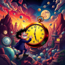 Chronochaos: Whose Time Is It Anyway? - Text-based game