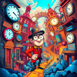 Chrono-Crack: Whose Time Is It Anyway? - Text-based game
