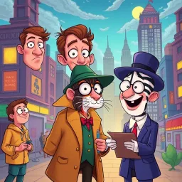 Whose Face Is This Anyway? - Text-based game