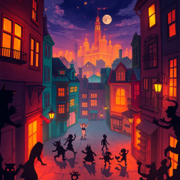 Whose Shadow is it Anyway? - Text-based game