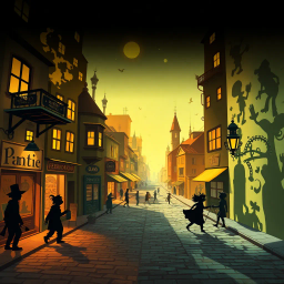 Whose Shadow is it Anyway? - Text-based game