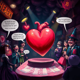 Whose Heart Is It, Anyway? - Text-based game