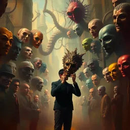 Whose Face Is It Anyway? - Text-based game