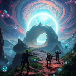 Cosmic Ring Chronicles - Text-based game