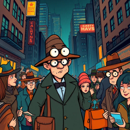 Humorous Whodunnit text games