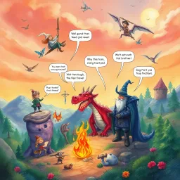Whose Prophecy Is It Anyway? - Text-based game