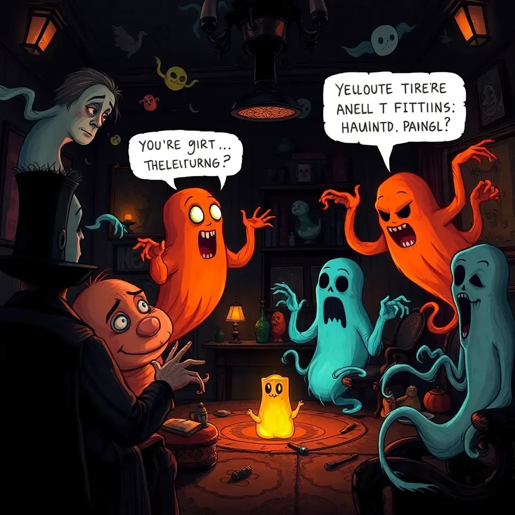 Hello, Whose Ghost Is It Anyway?