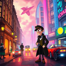 Chrono-Capers: Whose Time Is It Anyway? - Text-based game