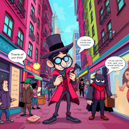 Whose Thief Is It Anyway? - Text-based game