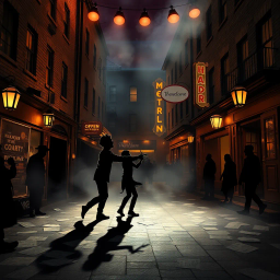 Shadowplay: Whose Shadow is it Anyway? - Text-based game